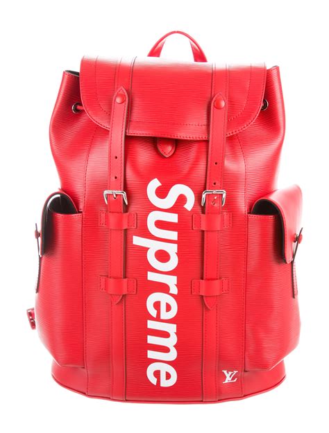 supreme louis vuitton backpack buy|louis vuitton supreme backpack men.